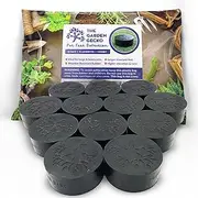 The Garden Gecko Chunky Pot Feet – Heavy EPDM Rubber Risers for Large Planters, now 30mm Thick, Extreme strength for Heavy Loads | 12 PACK + ADHESIVES | CHUNKY EDITION
