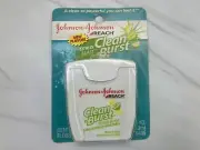 Vintage Reach Dental Floss Citrus Blast Clean Burst Waxed Floss 55 Yards