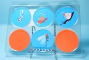 Ikea Gift Tag Labels Mytisk Maja Sten Dragonfly Mouse Snail Beaver cute new NIP