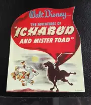 1 x NEW DISNEY - ICHABOD AND MISTER TOAD - TOMORROWLAND STICKER - DISNEYLAND