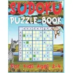 SUDOKU PUZZLE BOOK FOR KIDS AGES 2-4: 250 SUDOKU PUZZLES FOR KIDS EASY - HARD - A BRAIN GAME FOR SMART KIDS - SUDOKU FOR KIDS AGES 2-4