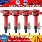 4 Ignition Coils & Spark Plugs Pack For Toyota Yaris Prius Echo Scion xA xB 1.5L (for: Toyota)