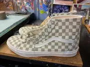 Vans Sk8-Hi Tapered Eco Theory Cornstalk Checkerboard Size US 11.5 Men New Rare