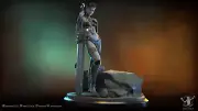 Ishka V2 By Ritual Casting Statue 3D Print Unpainted Unassembled