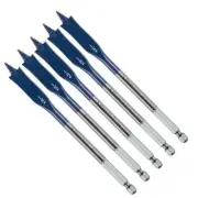 Bosch 5 Pack of 1/2 In. x 6 In. Daredevil Spade Bits - DSB1005B-5PK