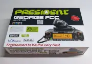 President George FCC 40 Channel 12V CB Radio AM/FM/SSB/PA Weather and CTCSS/DSC