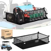 Golf Cart Cargo Net for Yamaha, Club Car, Ezgo, Adjustable Elastic Storage Net