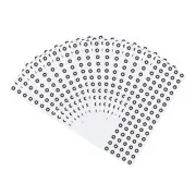 1200 Pcs 3D Scanner Markers 1.5mm Low Reflective 3D Scanning Dots(1.5x3.5mm)