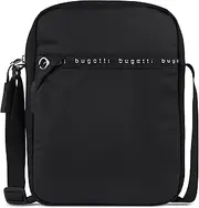 [bugatti] Blanc DeLight Men's Shoulder Bag Made of Tarpaulin and Nylon, Black