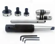 MT2 Shank Threading & Tapping attachment-lathe tailstock die holder set MTI
