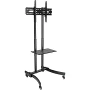 Tripp Lite TV Mobile Flat-Panel Floor Stand Cart Height Adjustable LCD- 37" to