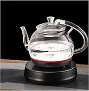 Electric Kettle Glass Automatic Water Filling at The Nozzle of The Lotus Household Kitchens Hot Water Dispensers Brew Coffee Tea Cereal Macaroni Soup Or Oatmeal (B) lofty ambition KeYJ