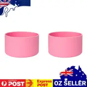 Silicone Boot Protective Bottom Base for Owala 24oz Flask Water Bottle (Pink)