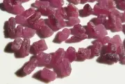 Pink Sapphire Rough Gemstone raw mini Natural Formed 20ct Jewelry Crystals