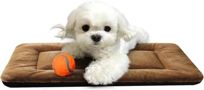 Medium Large Dog Crate Bed 36in Ultra Soft Washable Anti Slip Mat for Kennel