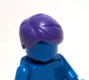 Lego - Minifigure Hair - Purple, Side Part, Short