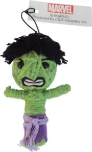 String Doll - Incredible Hulk Marvel Comic Superhero Avenger 2.5" Gift #88524