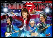Stern Rolling Stones Pinball Machine Custom TRANSLITE #1