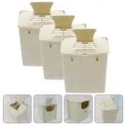3Pcs Bird Finch Nest Breeding Box Bird Finch Nest Breeding Box Plastic Nest Box