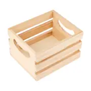 Beautiful Storage Wooden Crate Box_ Medium Wooden Crate