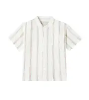 [Konges Slojd] Konges Sløjd Vincent cotton-blend seersucker shirt Y 3 white