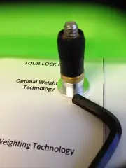 Tour Lock Pro 17gram Counter Weight (Silver) for Woods/Hybrid/wedges w/Manual