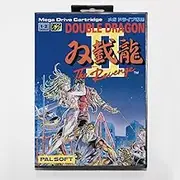 Royal Retro Double Dragon 2 The Revenge 16bit MD Game Card For Sega Mega Drive/ Genesis with Retail Box-(JP BOX)