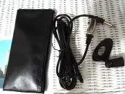 10ft Microphone Cable XLR to 1/4" + CLIP. + POUCH. 3 Items. Pro Audio Live Music