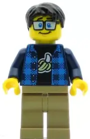 LEGO Hidden Side Minifigure Paul (Genuine)