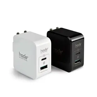 【最高3000點回饋+299免運】hoda TC-03 雙孔 USB PD 30W 極速智能充電器 電源供應器 白色★(7-11滿299免運)