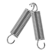 2 Pcs Swing Hardware Hammock Spring Hooks Tension Telescopic Chair