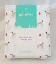 4 pc Pillowfort Dalmation Full Sheet Set NIP