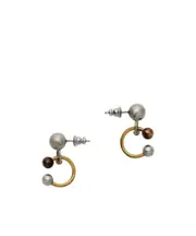 Ring earrings One size Silver/Gold/Copper