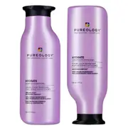 Pureology Hydrate Shampoo and Conditioner Moisturising Bundle for Dry Hair, Sulphate Free for a Gentle Cleanse