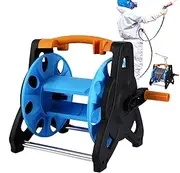 shpuuyy Garden Hose Holder - Heavy Duty Tube Storage Roller - Outside Watering Hose Storage Reels for Yard, Park, Patio, Backyard, Lawn