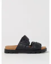 Camper Bruto Sandal Casual Slide Women Black Flat Sandals