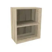 Kaboodle 300-399mm Ghost Ash Customisable Deep Open Wall Shelf