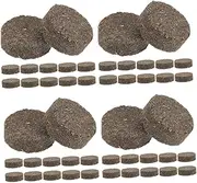 Kisangel 4sets 20pcs Instant Flame Starter Wood Blocks for Outdoor Cooking Camping and Barbecues Durable Firelighters for Quick Ignition of Fire Pits Grills and Stoves 20pcs*4