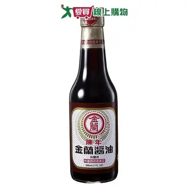 金蘭陳年醬油 500ml