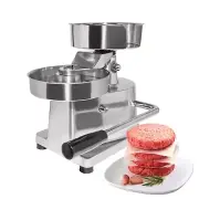 GorillaRock Hamburger Maker | 6-inch Meat Patties | 500 Pcs Paper Sheet Free Set