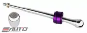 MEGAN Billet Steel Short Throw shifter Kit for Escort Protege MX3 Chrome (for: Ford)