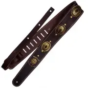 Richter Straps 1568 Motorhead Brown/Old Brass Guitar
