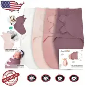Certified Hip-Healthy Adjustable Swaddle Sleep Sack for Preemies - 100% Organic