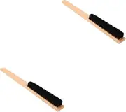 minkissy 2pcs Sheet Laundry Brush Bristle Brush for Clothing Laundry Gentle on Fabrics Sturdy