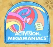 Atari Video Game Vintage 80's Activision Award Patch - Megamania Megamaniacs