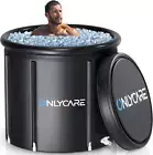 Bath with Lid Athlete's Chilled Immersion 115 Gallon Portable Cold Soak Tub
