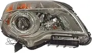Right Headlight Assembly Passenger Side Compatible with 10-15 Chevrolet Equinox GM250335