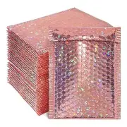 Metallic Glamour Mailers #0 6x10 Inches Rose Gold Bubble Envelope Pack of 500