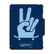 iPad Pro 12.9-inch (5th/6th gen) Impact Folio Case RM Peace Sign Skateboard