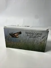 Telescope 10-100 X 30 mm w/ case & Phone Mount tripod New In Box. Bird Hunting